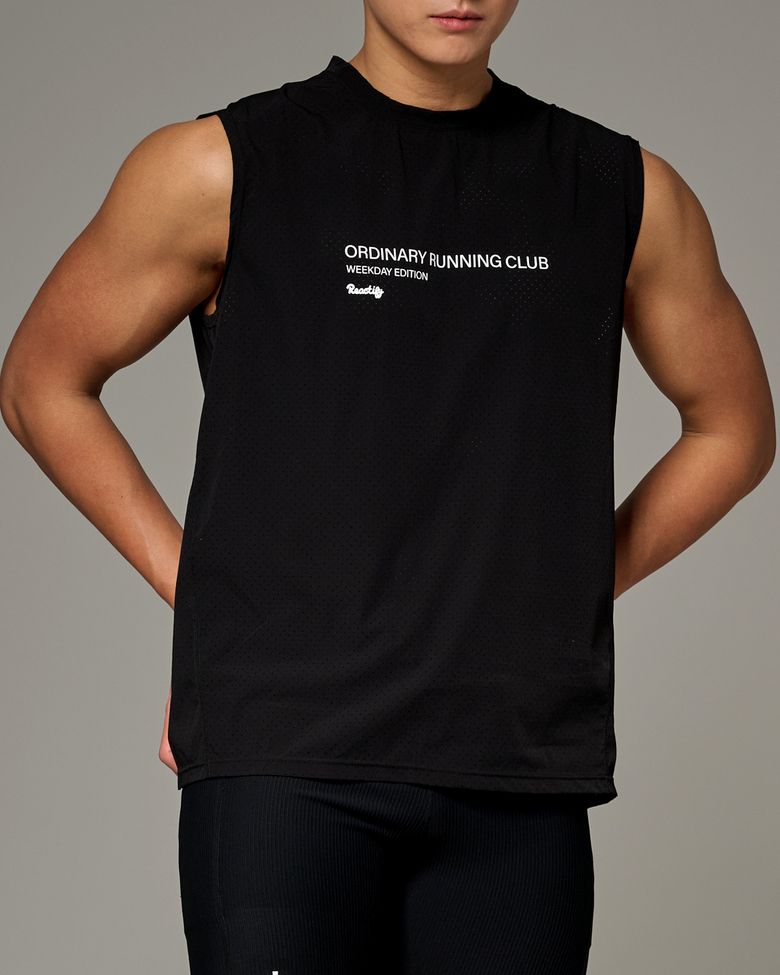 Ordinary Mesh Tank Black
