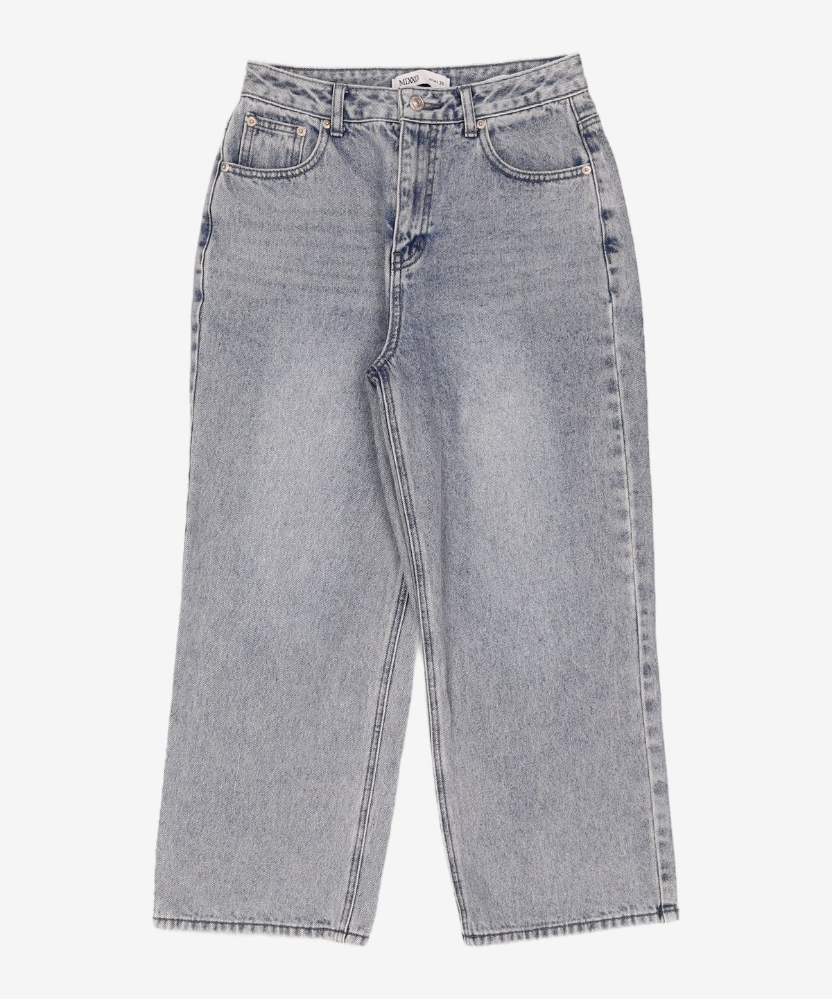 미쏘(MIXXO) 크롭와이드핏 데님 MIWTJD323J 26