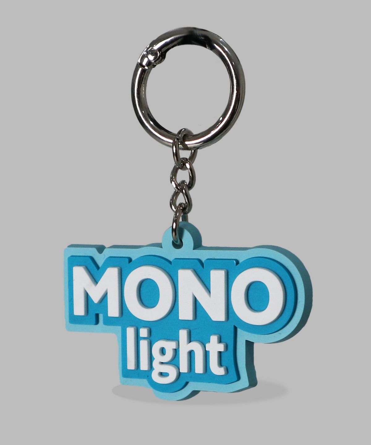 모노라이트(MONOLIGHT) 레터링 키링 스카이블루