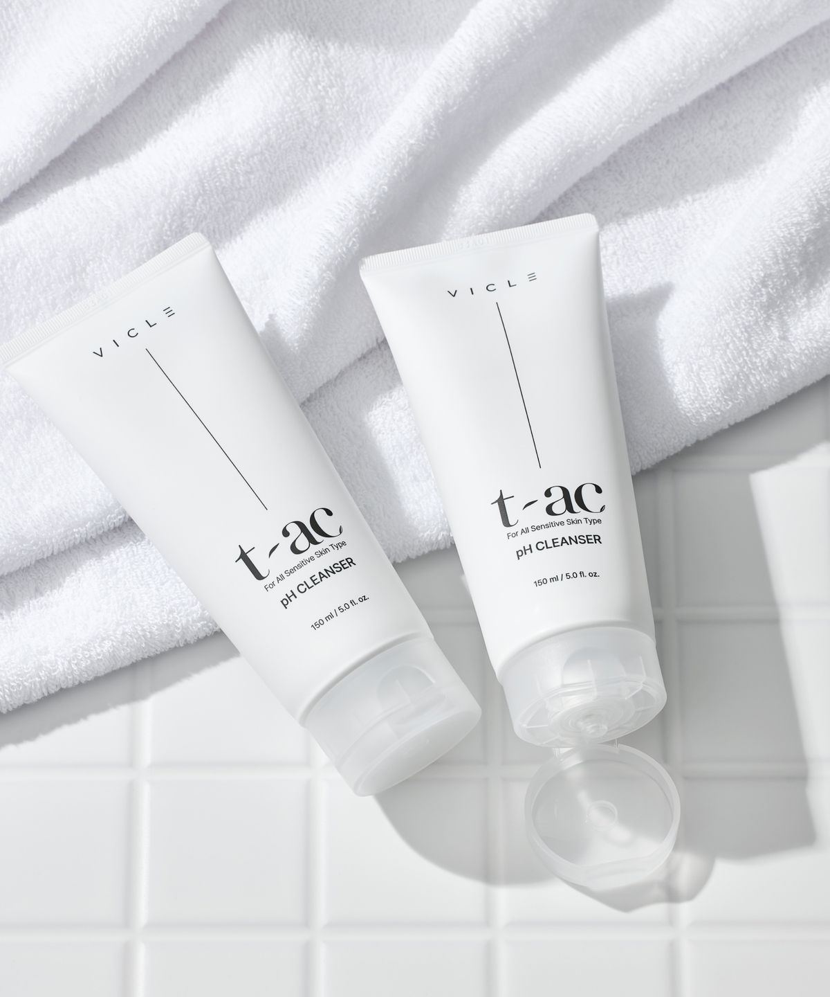 비클(VICLE) [SET] 티아크 pH 클렌저 150ml X 2개 (약산성/저자극)