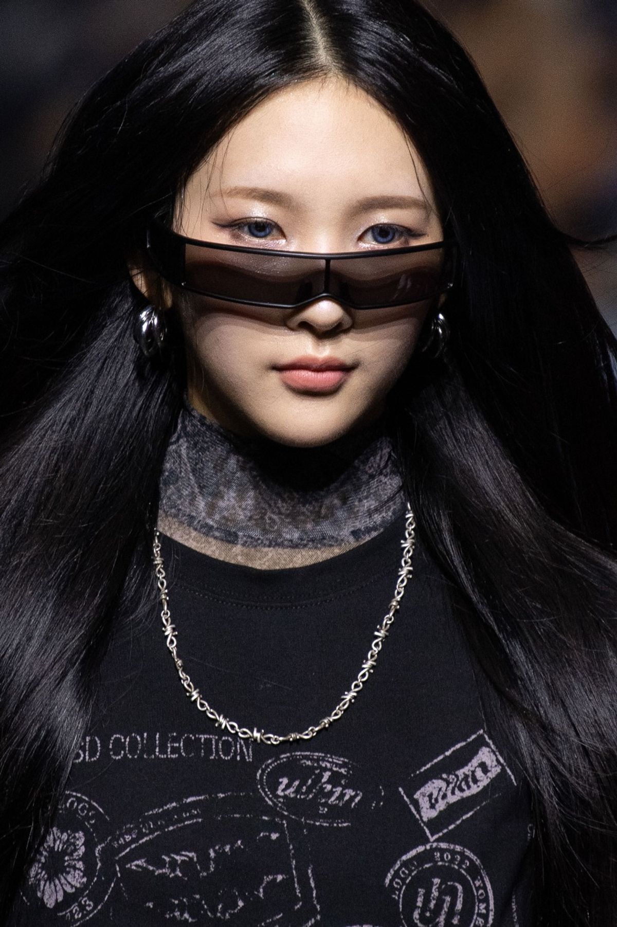 마치 아이웨어(MARCH EYEWEAR) [MARCH x ULKIN] Hybrid Hairband Sunglasses HY1141-1 (Black)