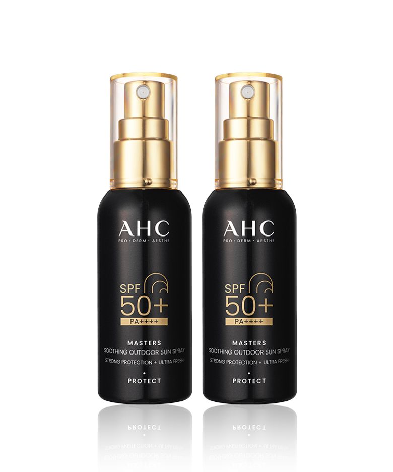 [2개] AHC 마스터즈 수딩 아웃도어 선 스프레이 55ml*2개