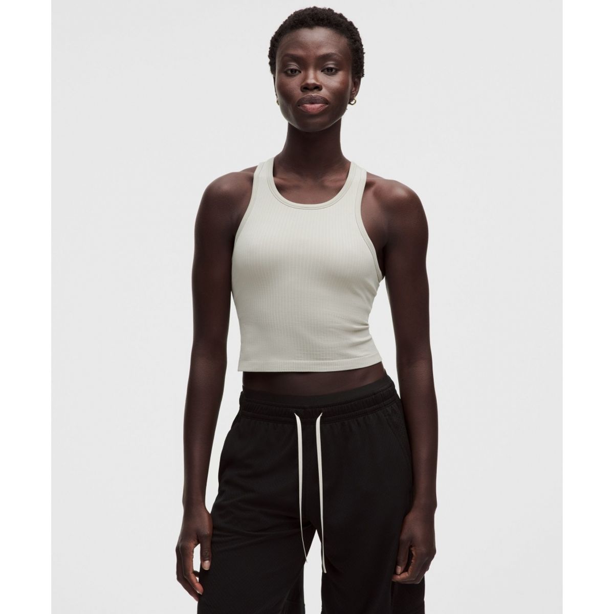 룰루레몬(LULULEMON) 에브 투 스트리트 크롭 레이서백 탱크탑 *라이트 서포트, B C컵