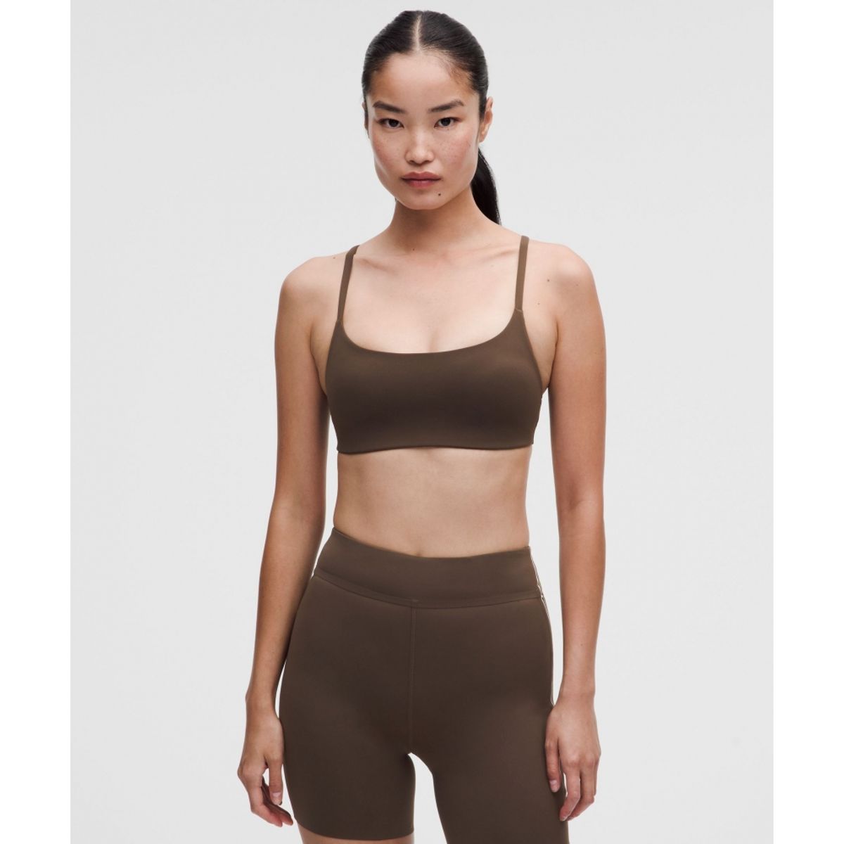 룰루레몬(LULULEMON) 원더 트레인 스트래피 레이서 브라 *라이트 서포트, A B컵  WALC