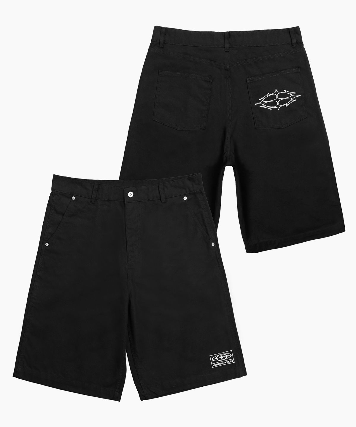 크리건(CRIGUN) CRG WASHED BERMUDA SHORTS