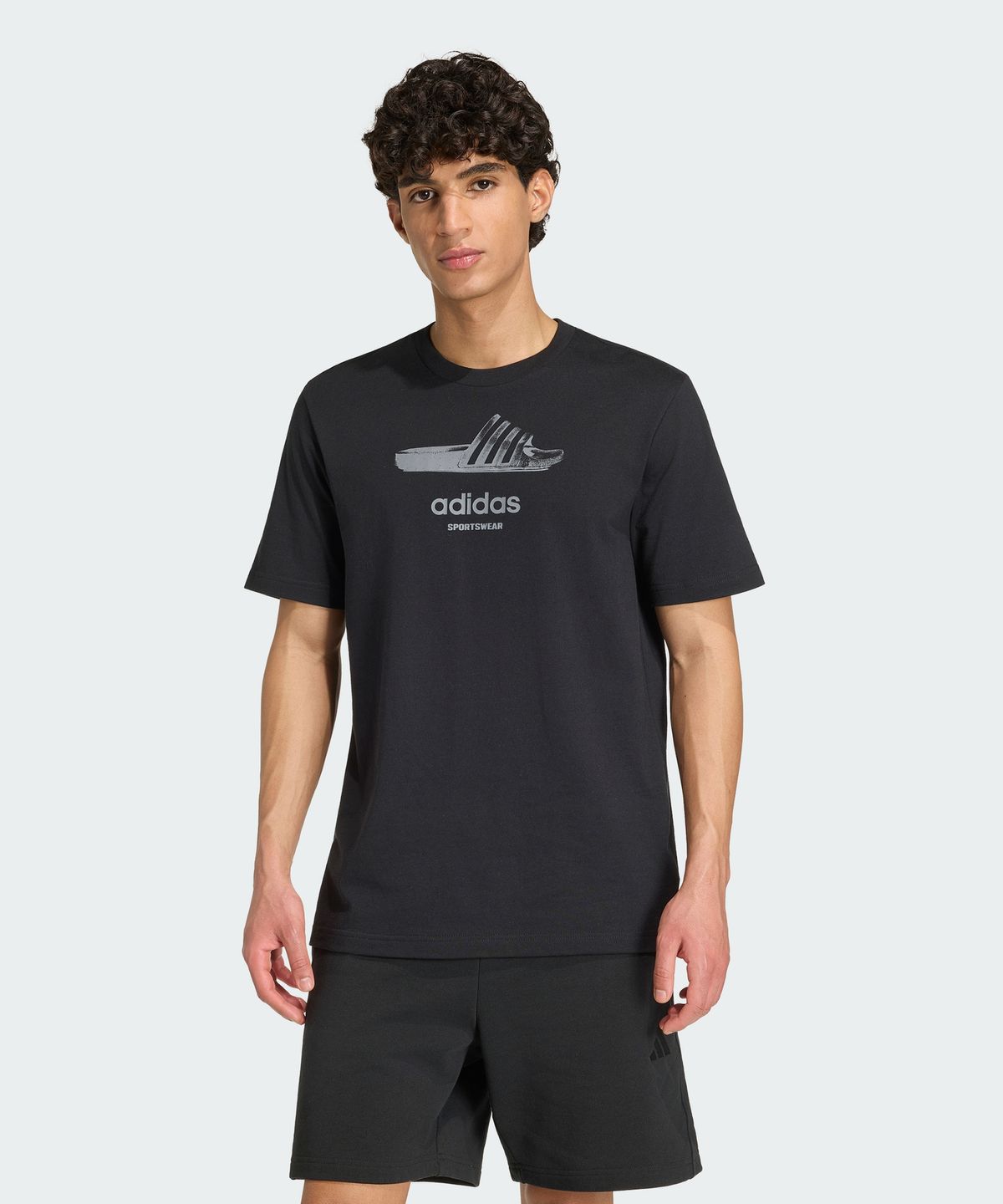 아디다스(ADIDAS) 서머 슬라이드 그래픽 티셔츠 KG0934