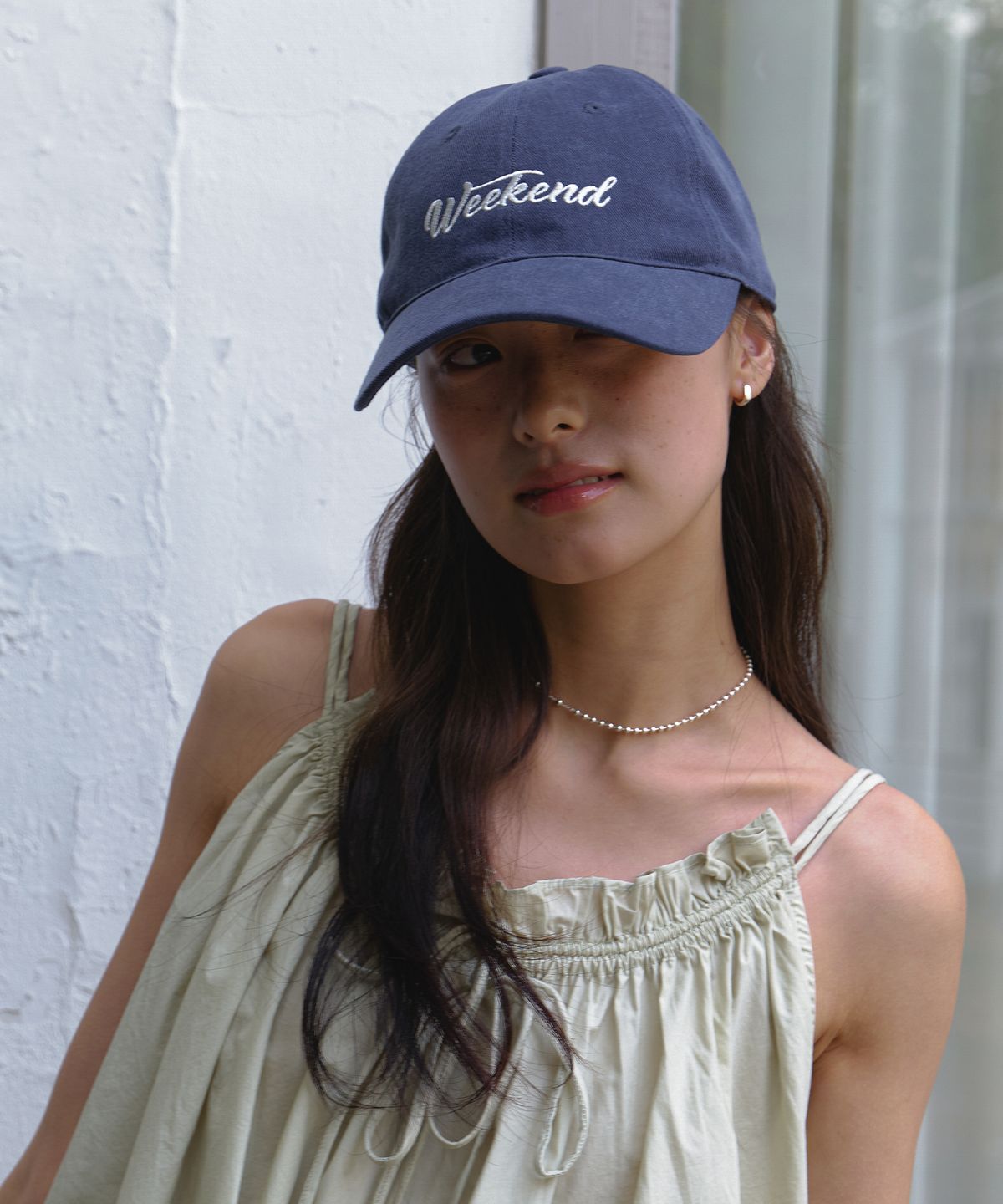 바이위켄드(BYWEEKEND) Weekend ball cap_navy