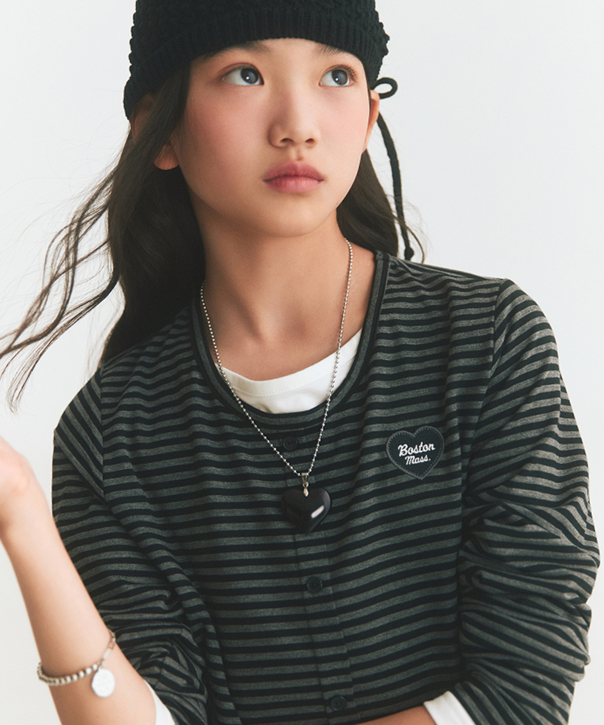 스파오 키즈(SPAO KIDS) [키즈] 여아 레이어드 긴팔티_SPLWG37KG1