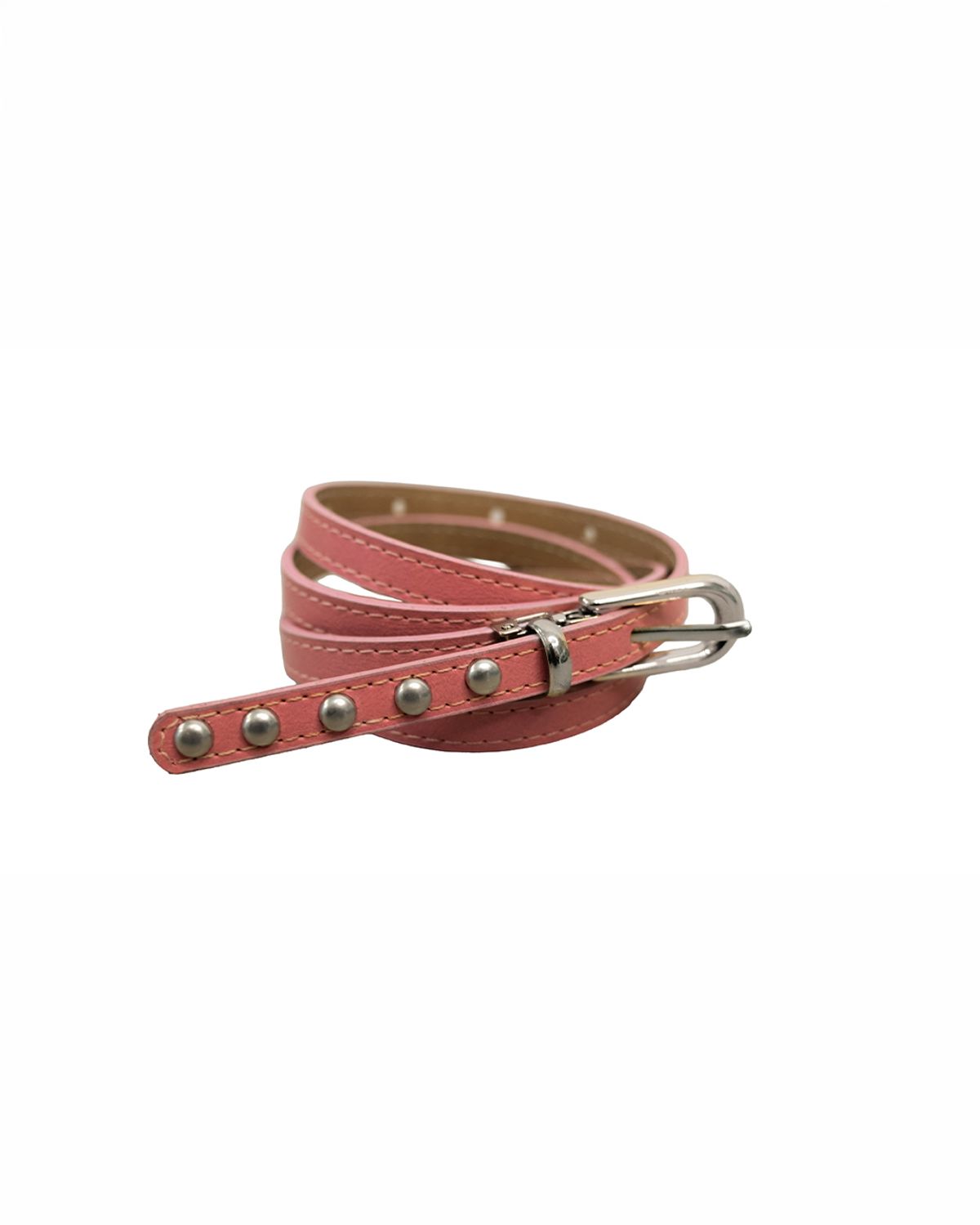 온스카(ONSKA) THIN STUD BELT (PINK)