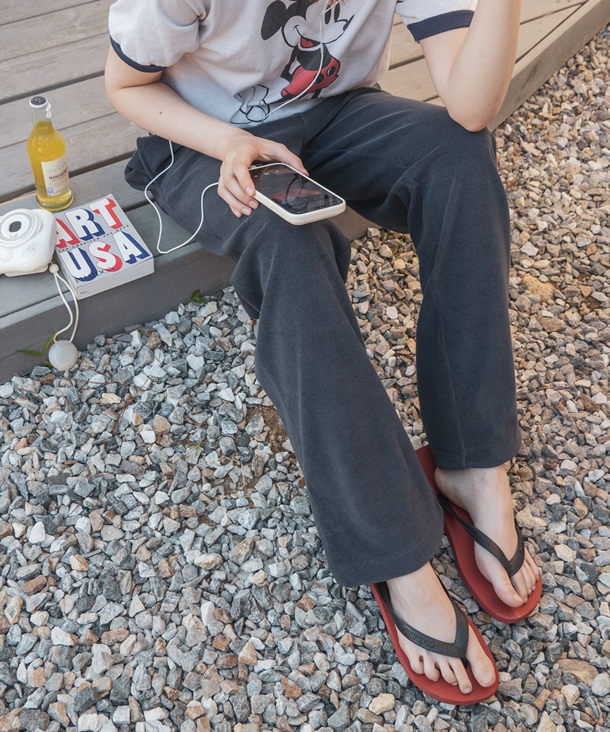 108파운드(108POUND) Terry Jogger Pants_Midnight Navy
