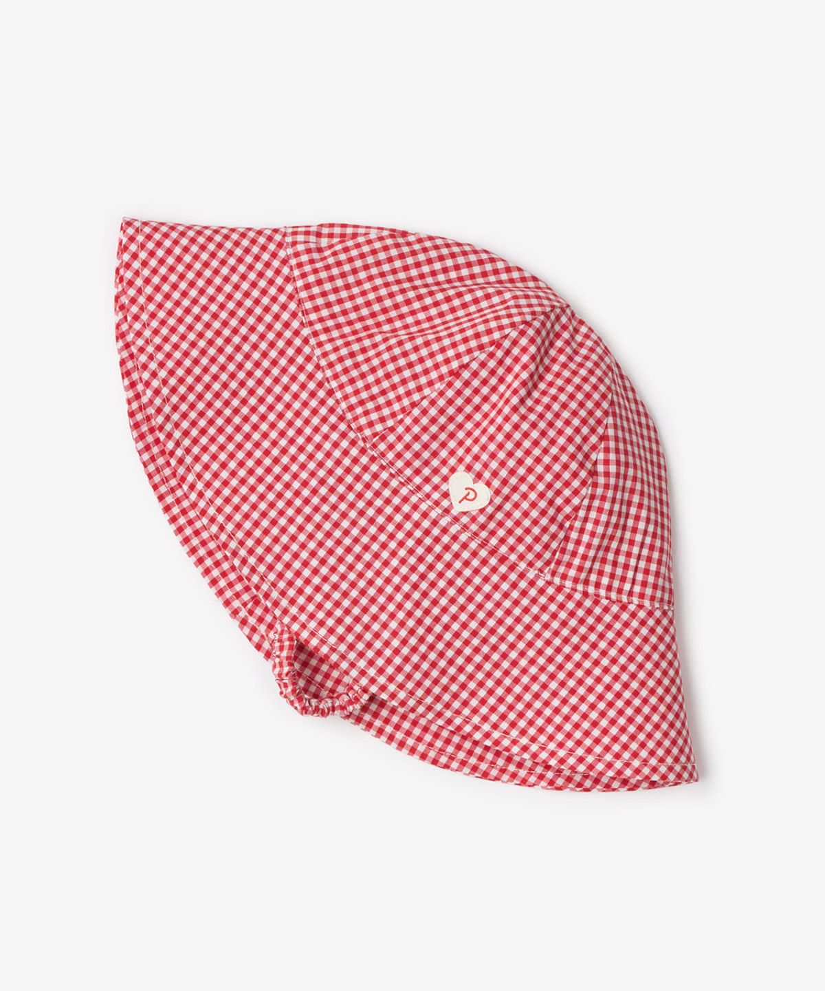 플레이그라운드(PLAYGROUND) PG Heart Button Gingham Bucket Hat