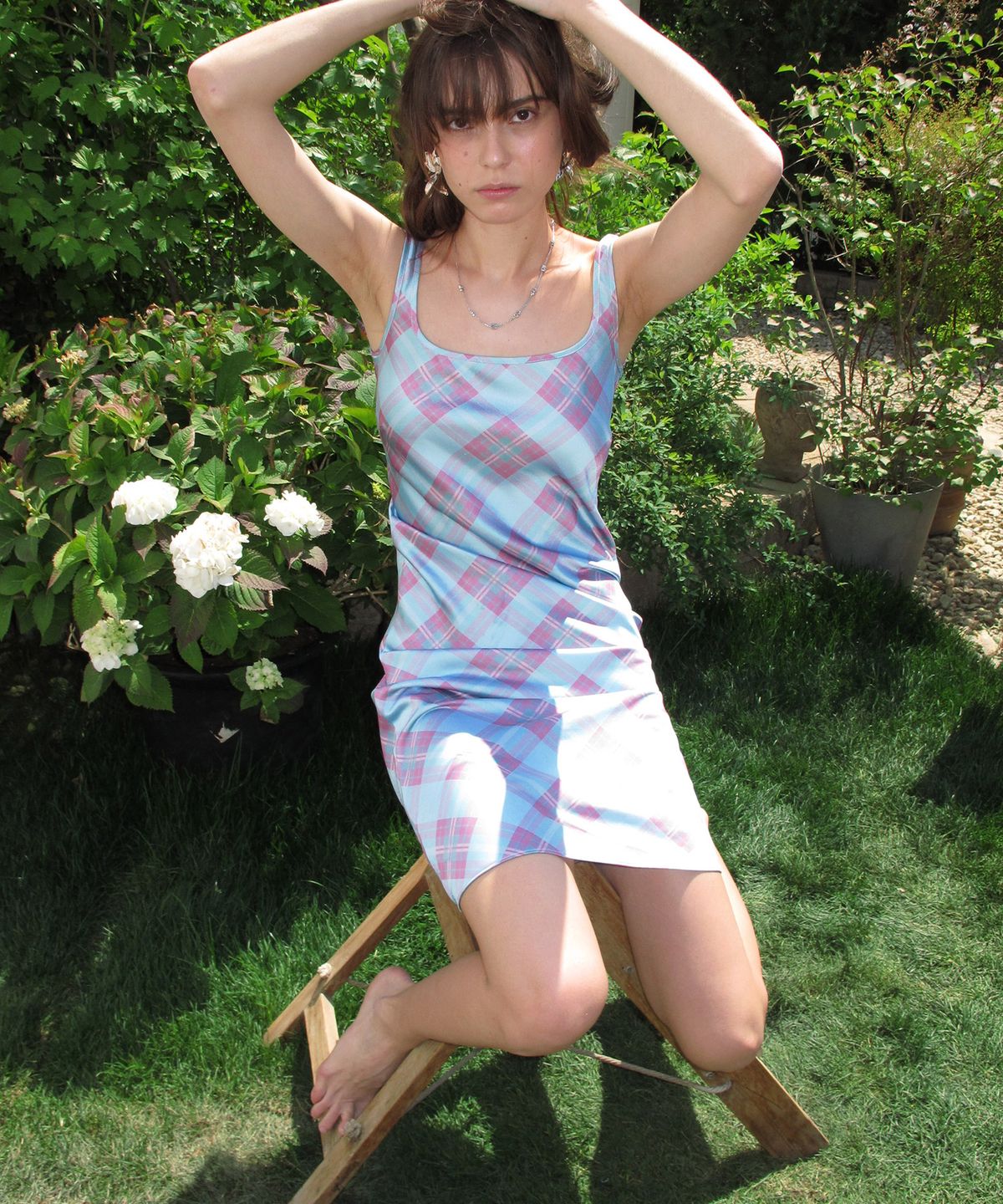센토르(CENTAUR.KR) BABY ARGYLE DRESS_BLUE
