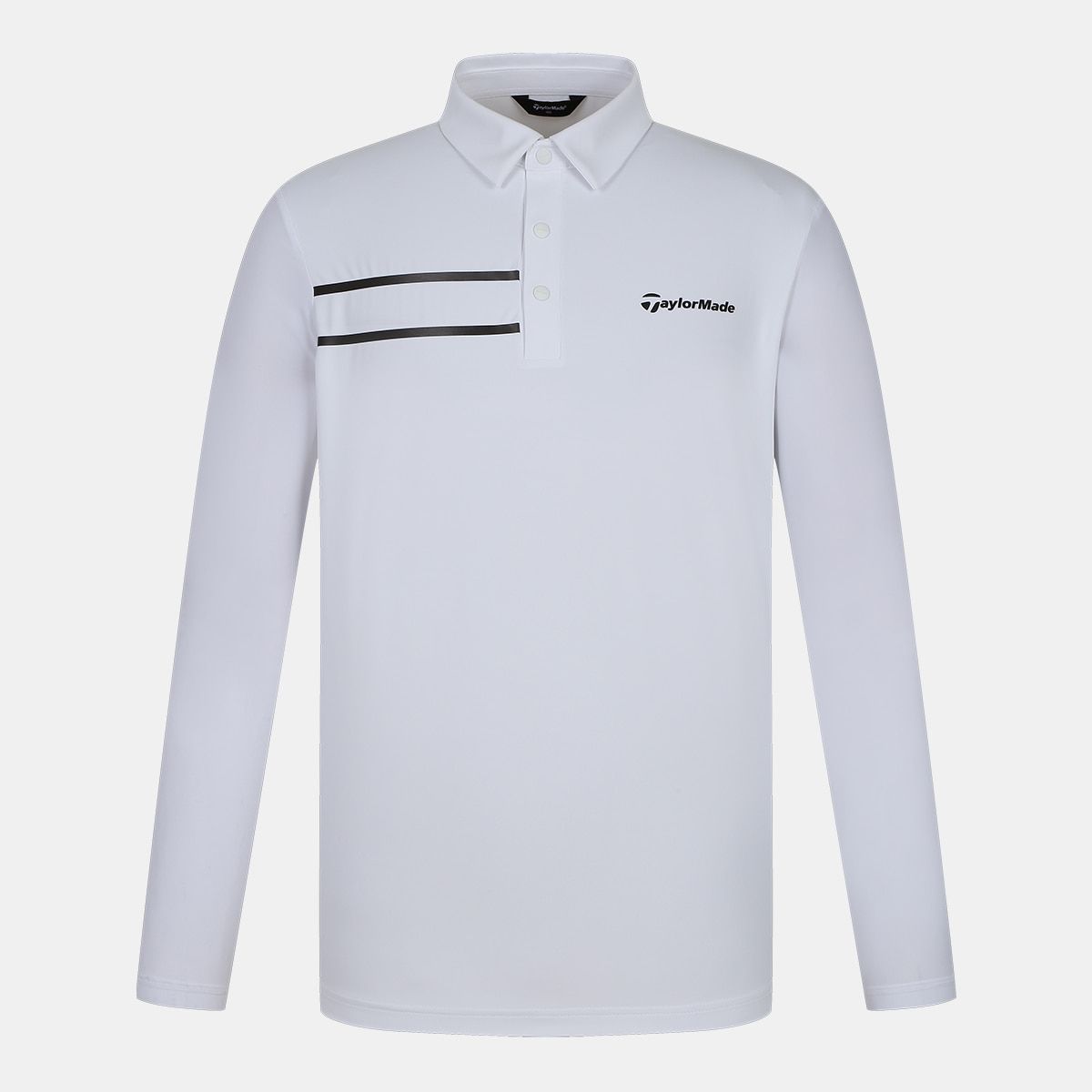 테일러메이드 어패럴(TAYLORMADE APPAREL) 남성 원포인트 냉감소매 카라 티셔츠 TTO-23HG44-100