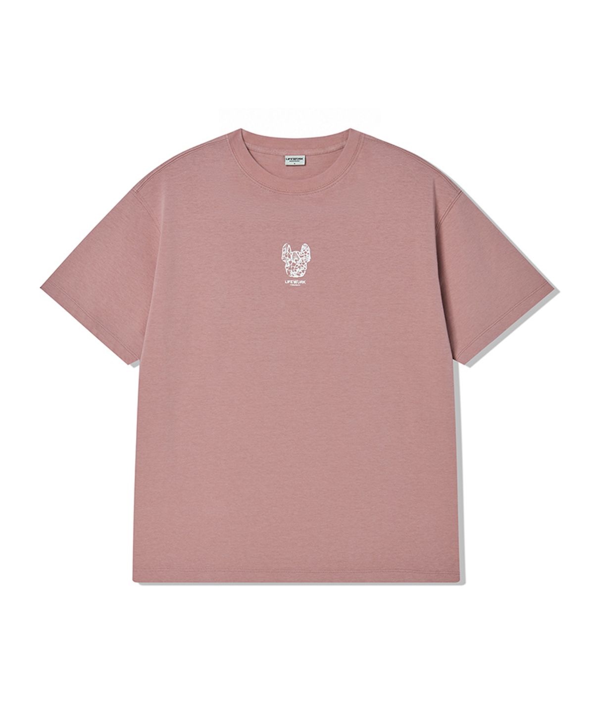 라이프워크 키즈(LIFEWORK KIDS) 키즈) 빈티지 플라워 라독 반팔 티셔츠