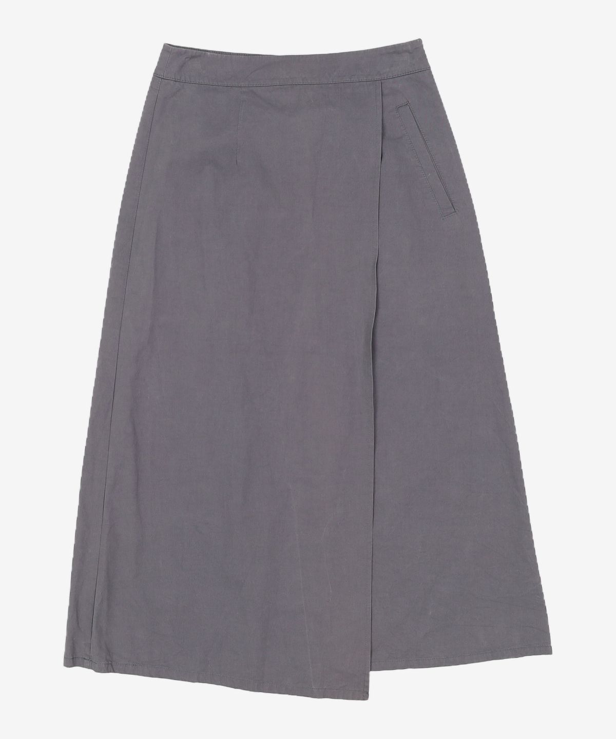 미쏘(MIXXO) 슬릿 디테일 코튼 롱 스커트 MIWWHC413G 24