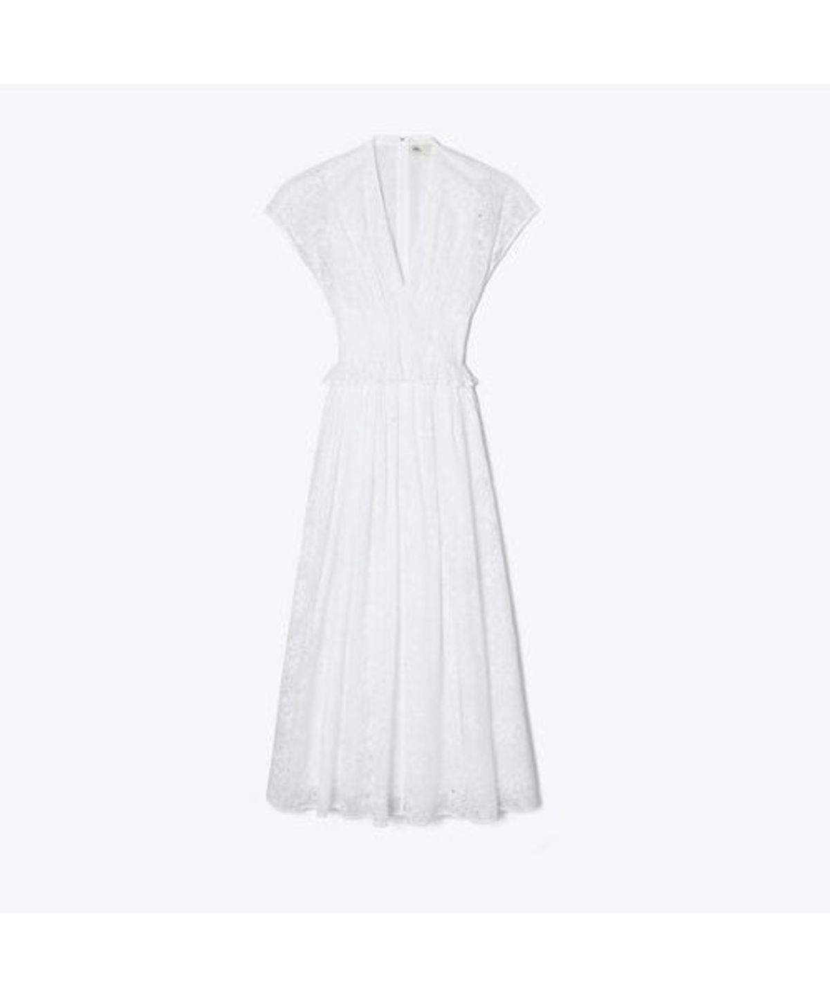 토리버치(TORYBURCH) 아일렛 코튼 드레스 - 화이트
