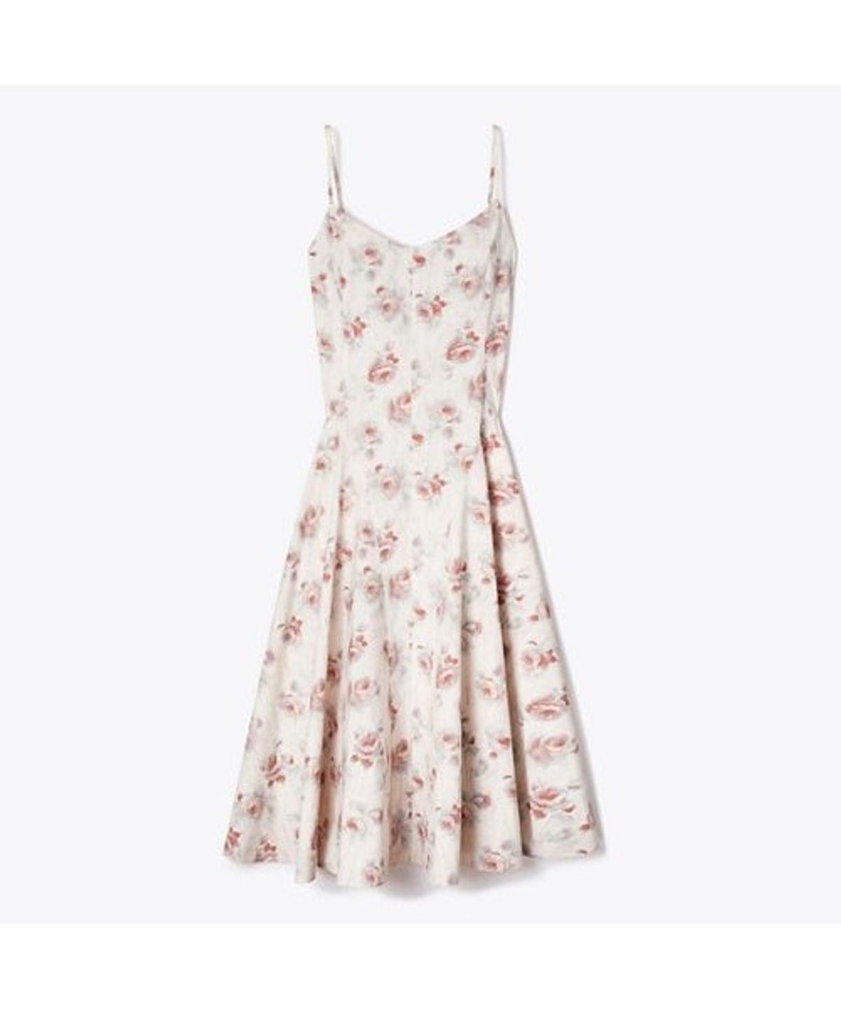 토리버치(TORYBURCH) 포플린 탱크 드레스 - 핑크 로즈