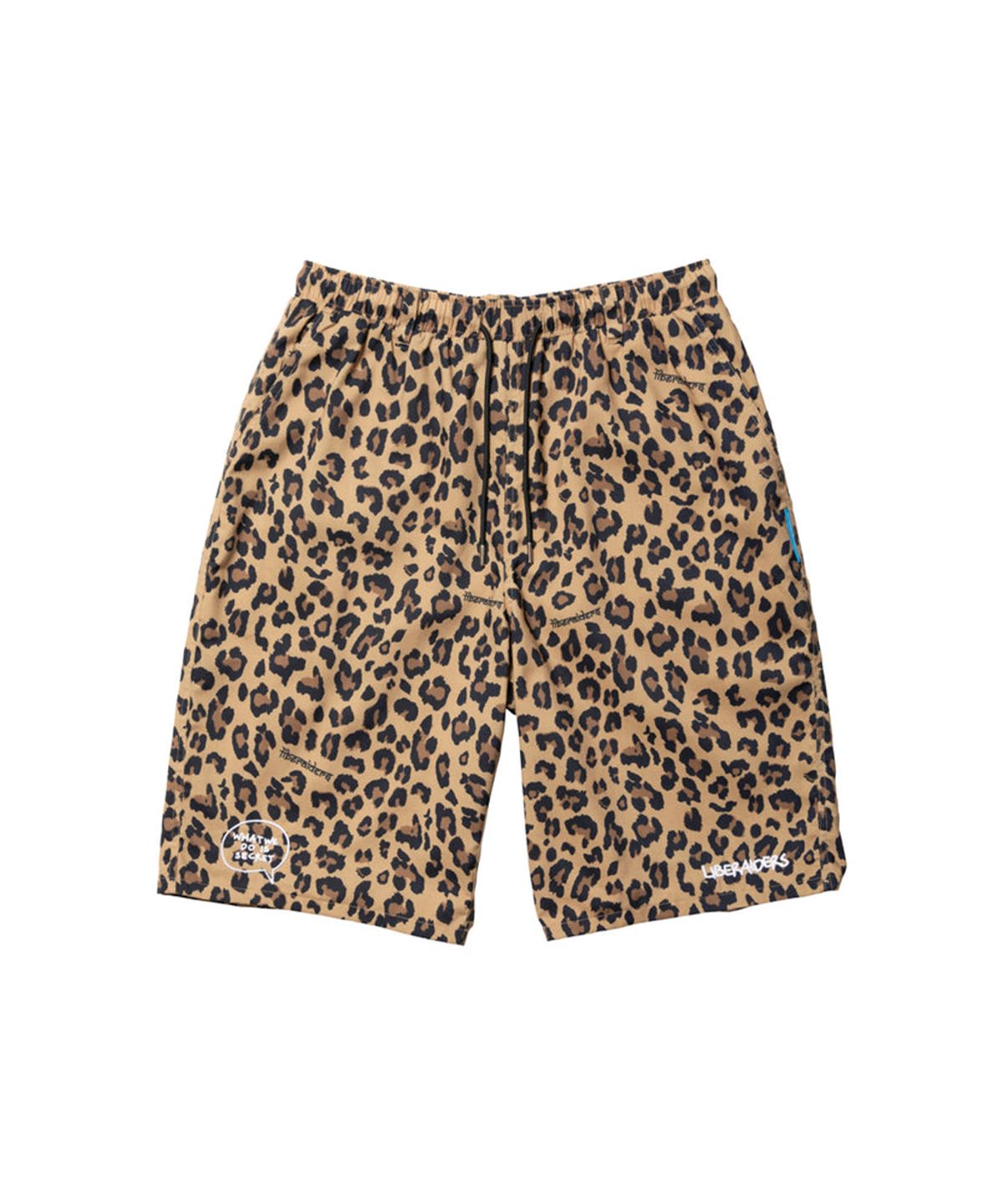 찬스클로딩(CHANCE CLOTHING) NYLON HALF SHORTS - LEOPARD