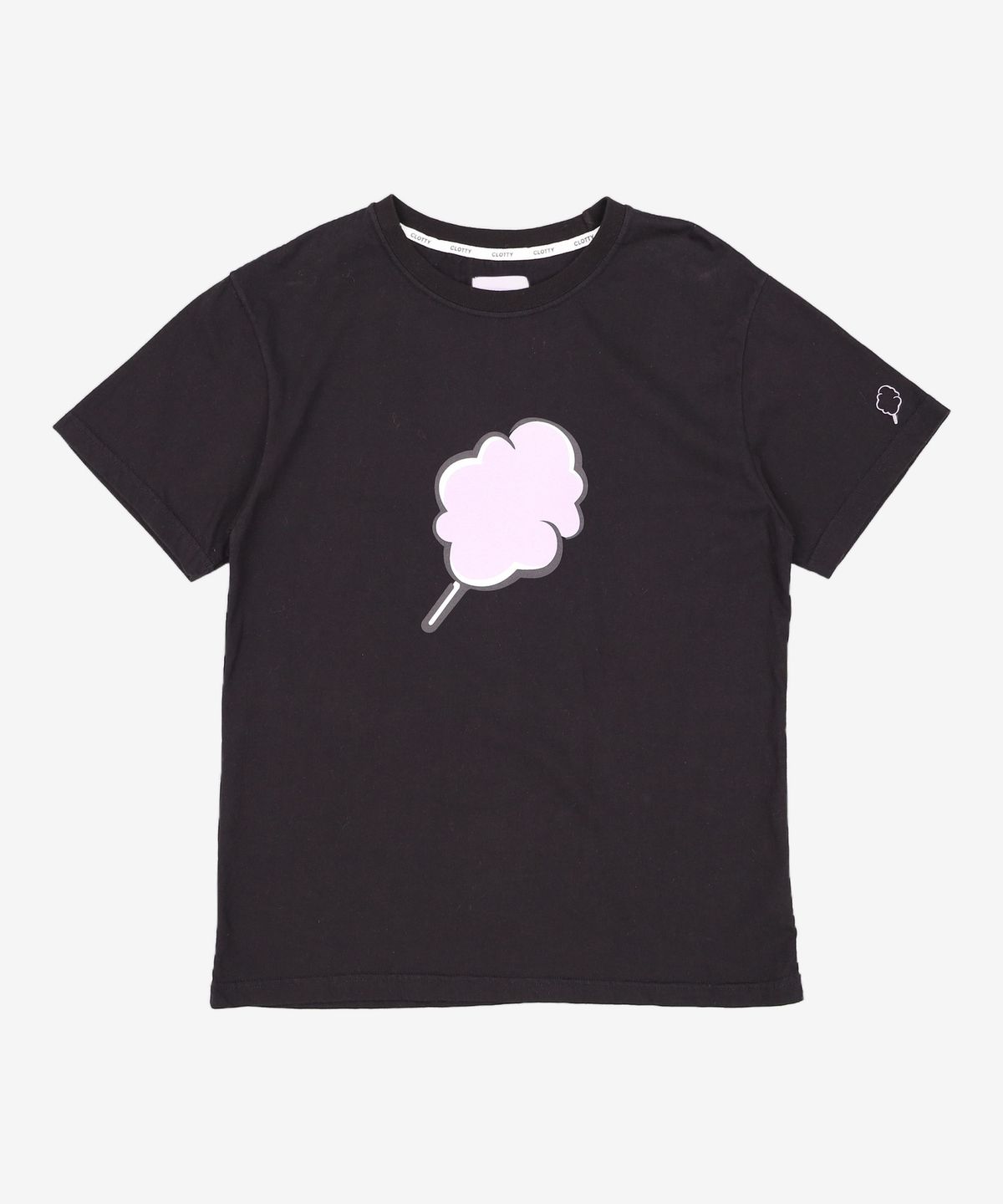 클로티(CLOTTY) BIG CC T-SHIRT BLACK(CY2CMFT502A) F