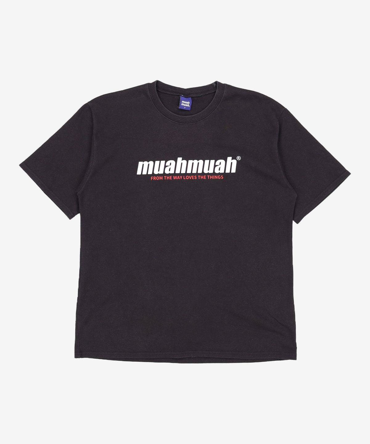 무아무아(MUAHMUAH) 반소매 티셔츠 F