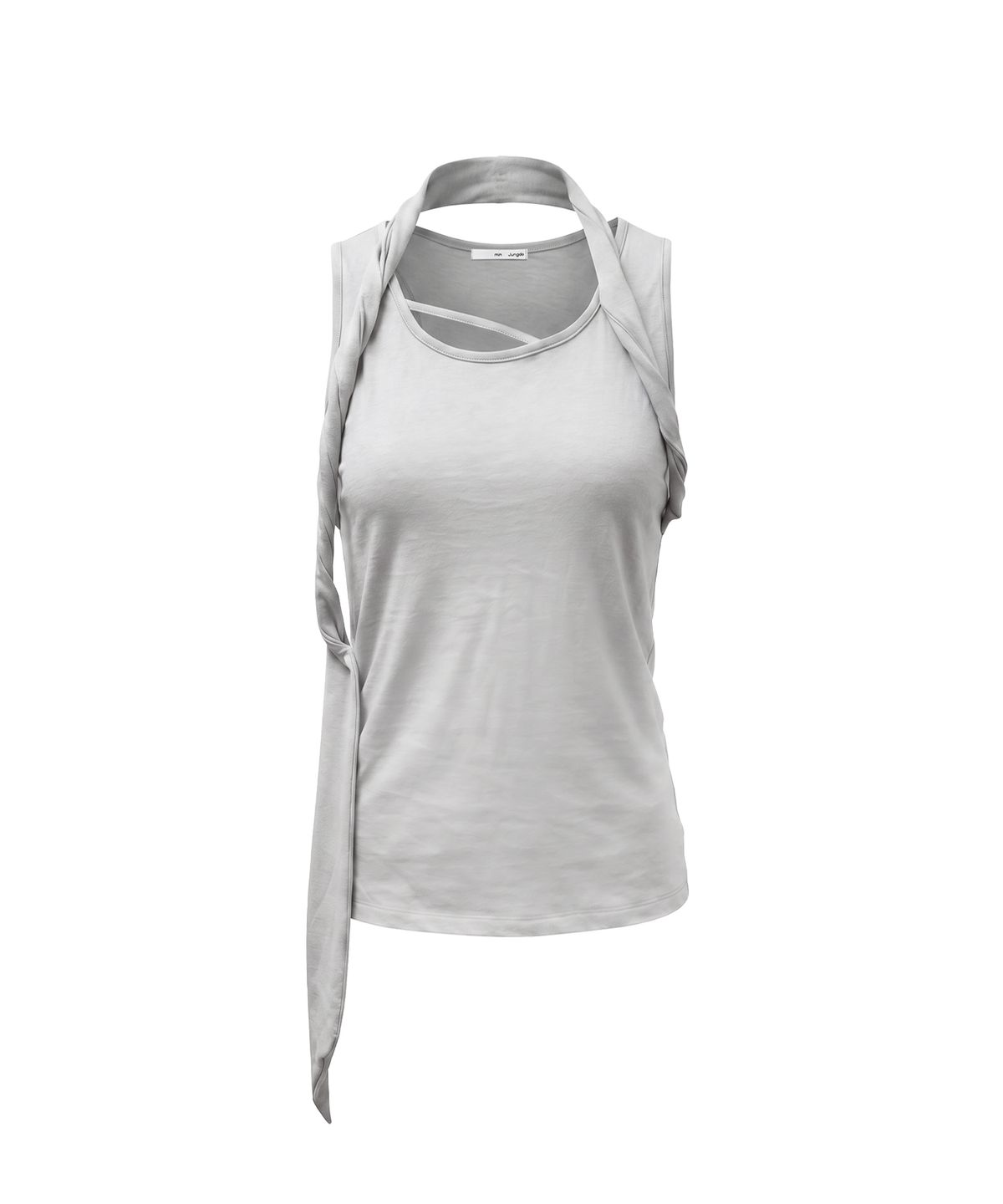 정도(JUNGDO) FLOATING LOOP SLEEVELESS .GREY