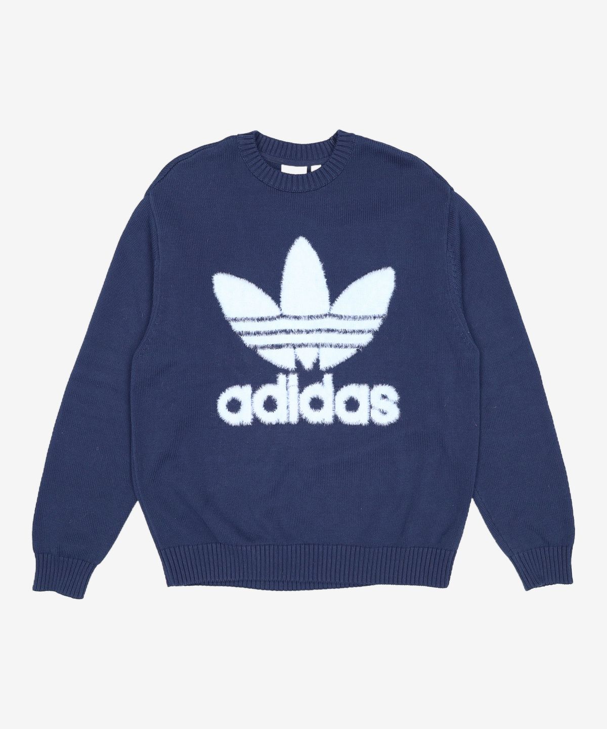 아디다스(ADIDAS) 프리미엄 니티드 트레포일 크루 스웨트셔츠 JC6349 S