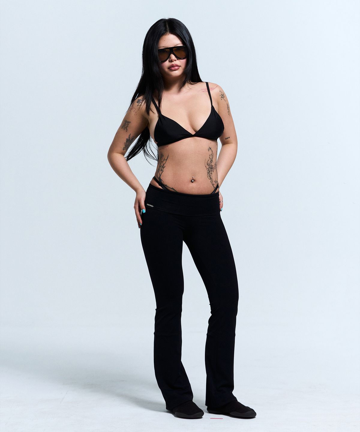 베이크먼데이(BAKEDMONDAY) [BLACK] SKINA BODY PANTS