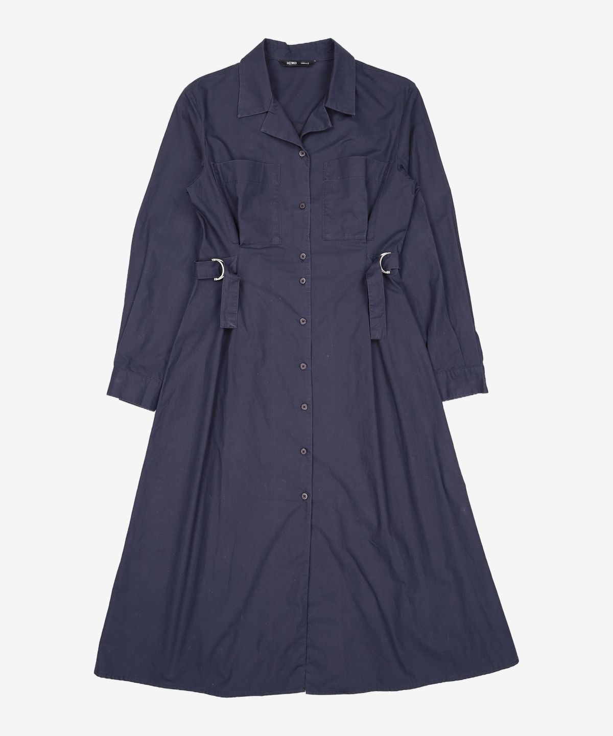 미쏘(MIXXO) 셔츠형 허리 포인트 원피스 MIWOWC412B S