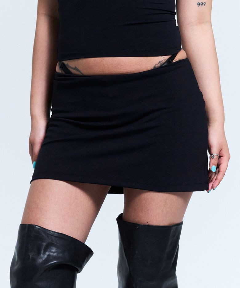 [BLACK] SKINA SKIRT