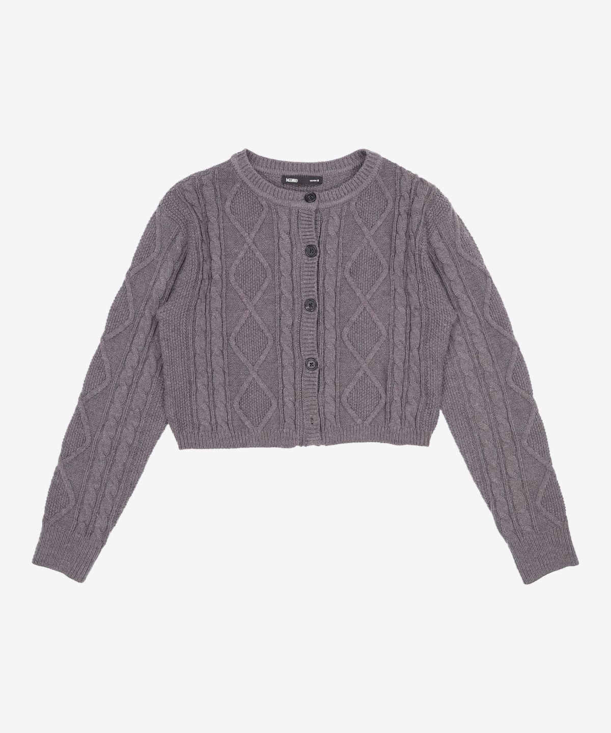 미쏘(MIXXO) 변형케이블 크롭 가디건_MIWCKDT56T M