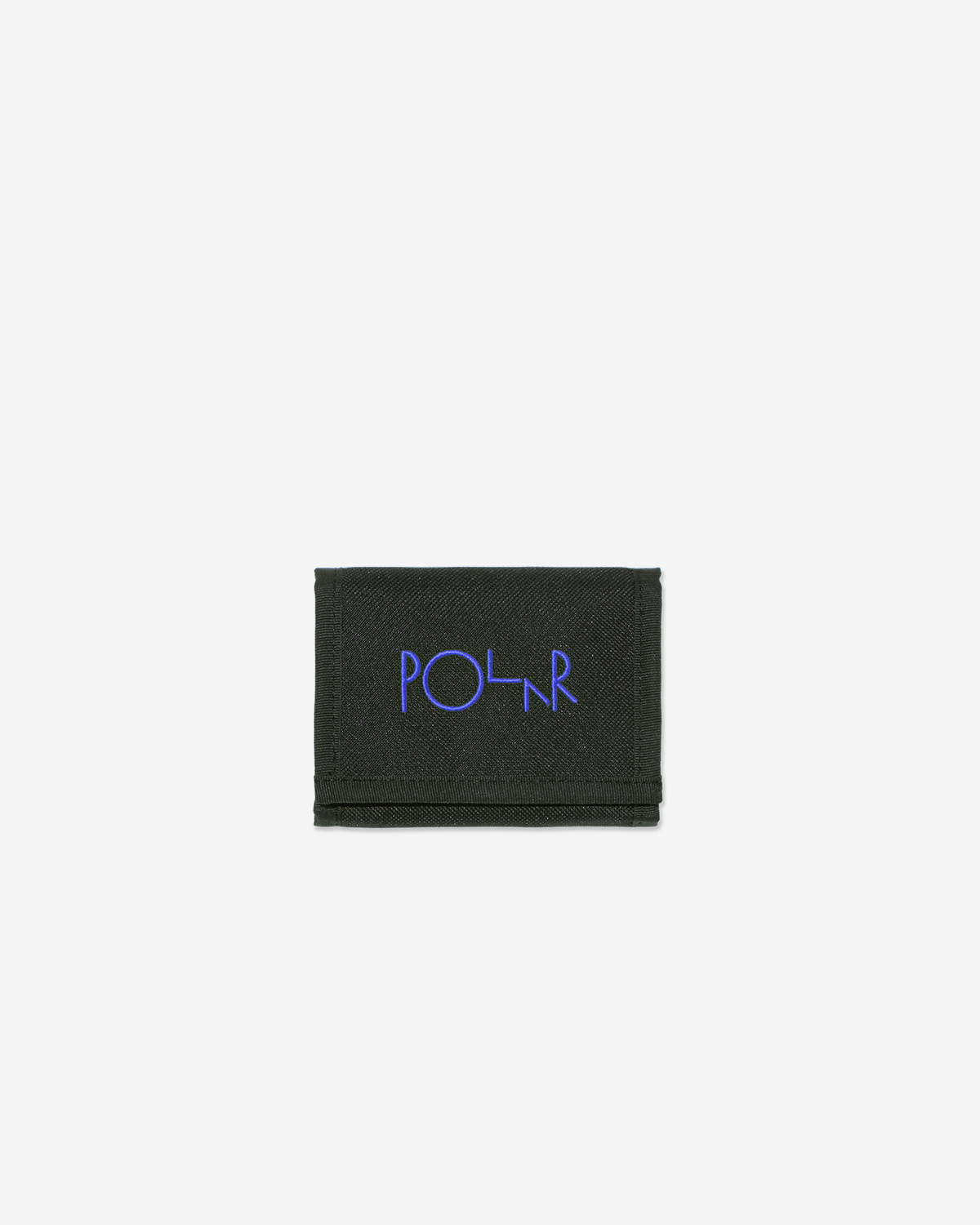폴라(POLAR) Key Wallet - Script Logo - Black/Blue