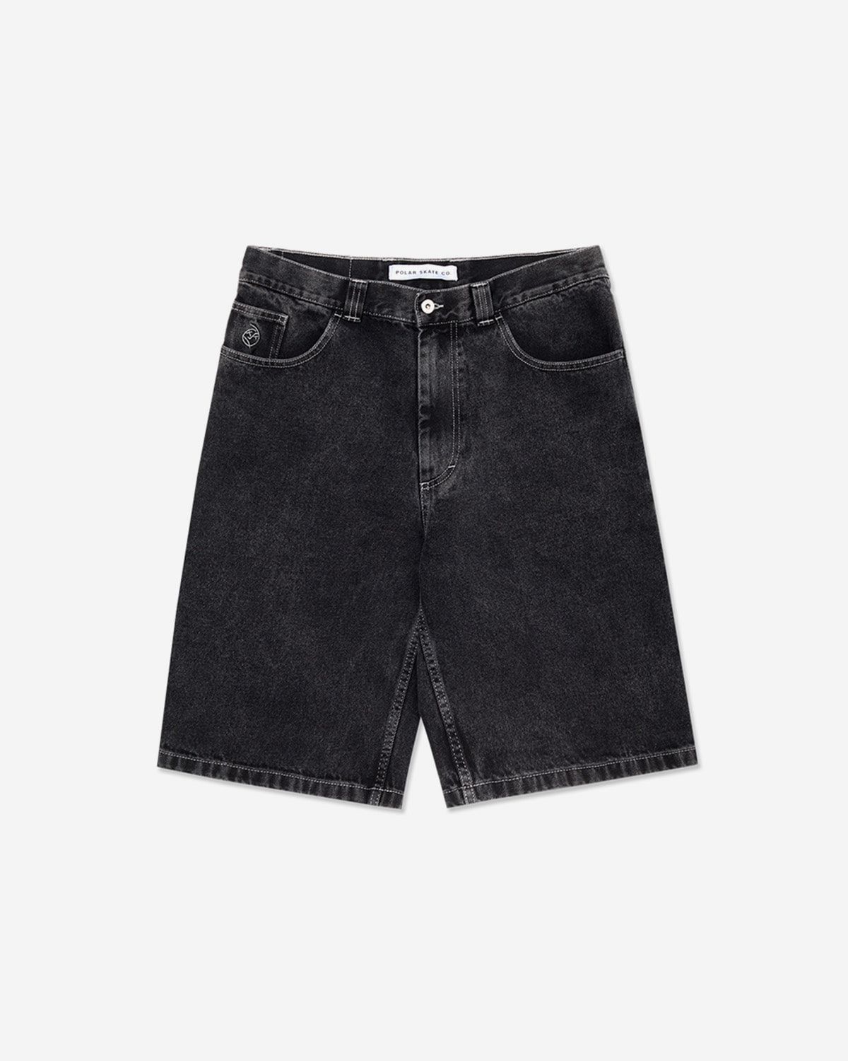 폴라(POLAR) Big Boy Shorts - Silver Black