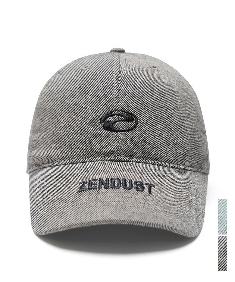 DENIM ZEN SIGNATURE LOGO CAP 2Colors