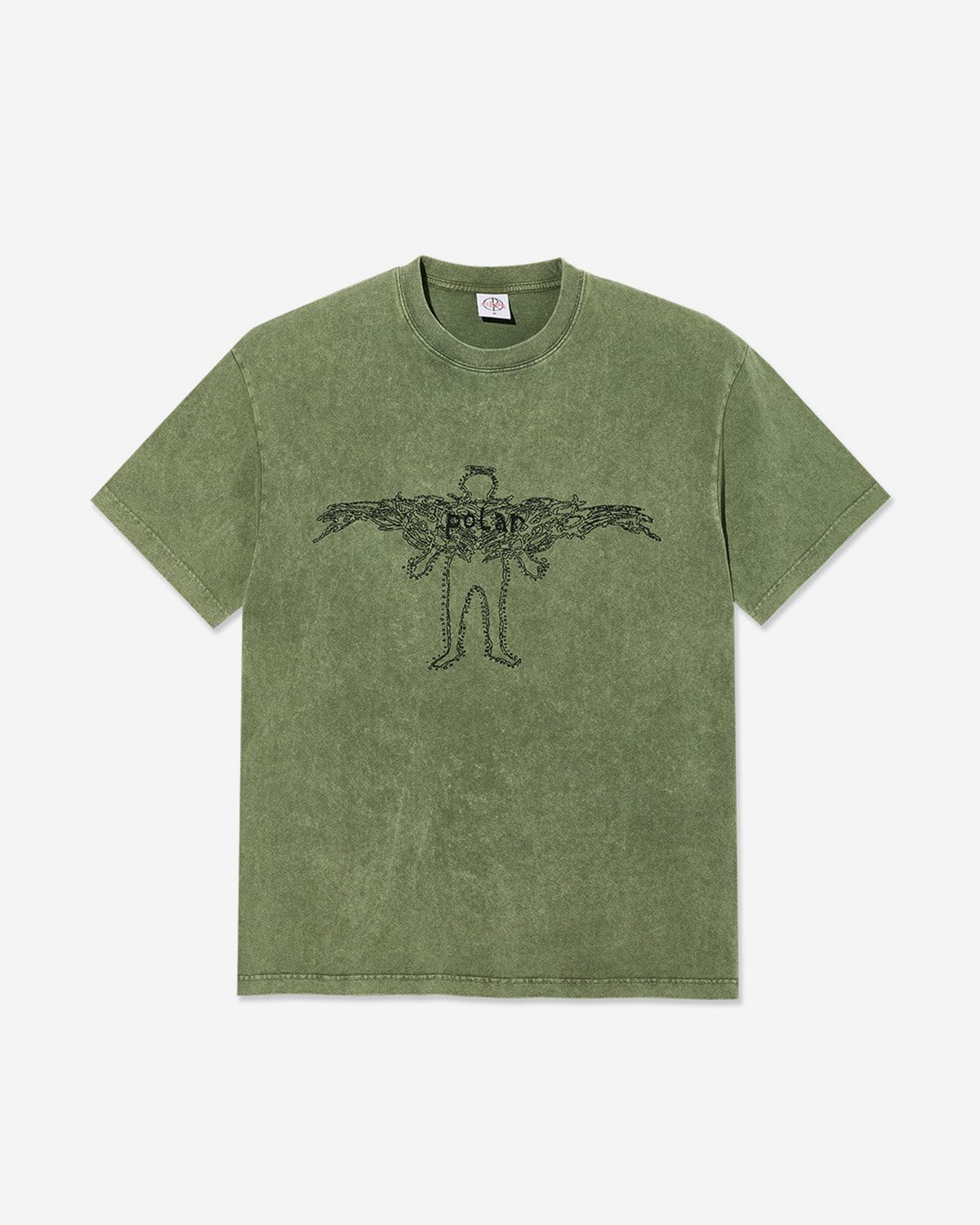 폴라(POLAR) Acid Tee - Soul - Army Green