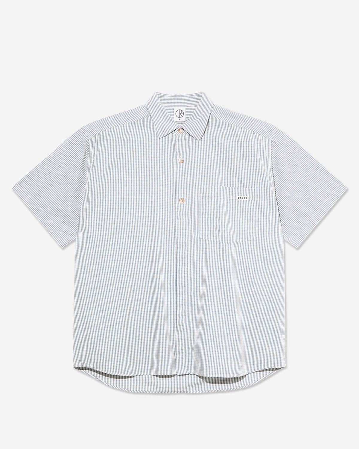 폴라(POLAR) Mitch Shirt - Blue Check