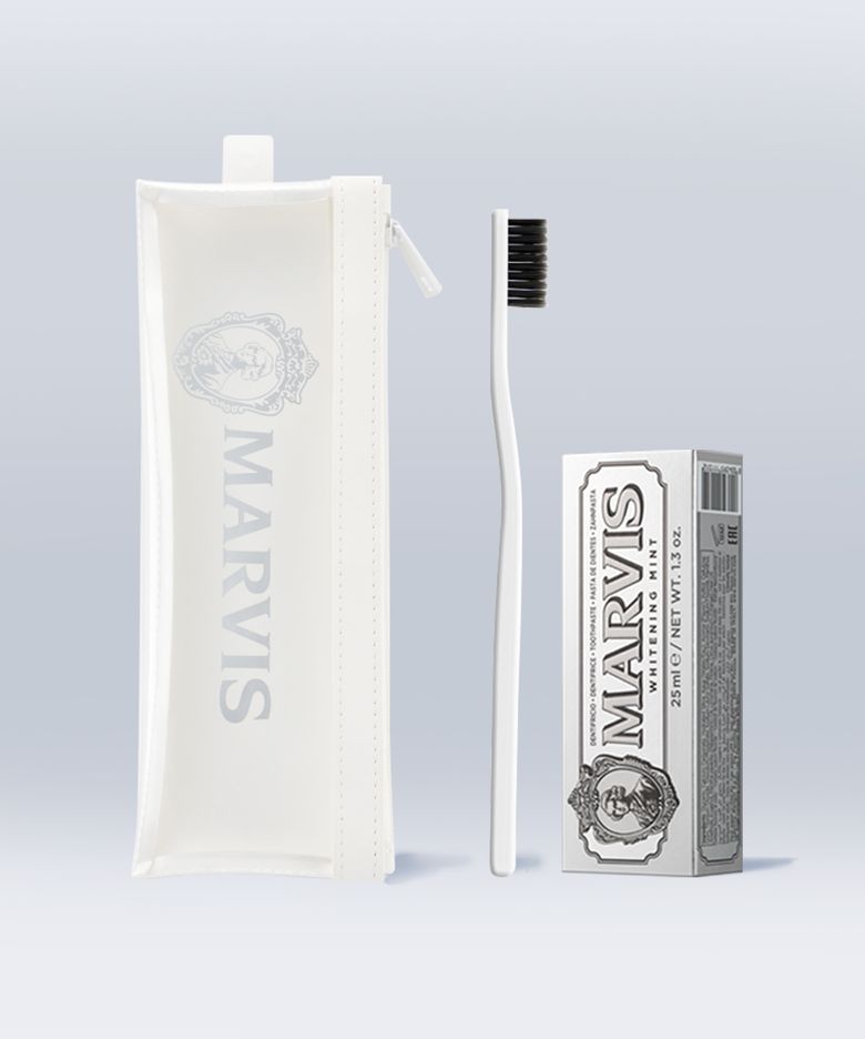 여행용 25ML 세트 (화이트+화이트칫솔)