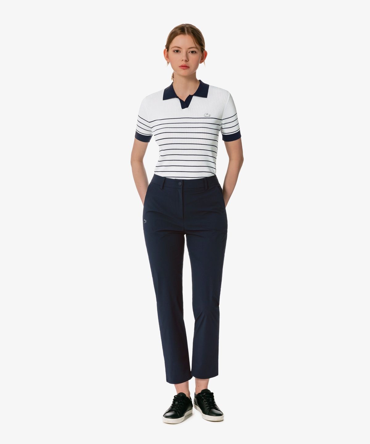 라코스테(LACOSTE) 여성 냉감 프린트 팬츠 HF927E-56G HDE