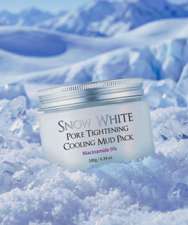 스노우화이트 포어 타이트닝 쿨링 머드팩