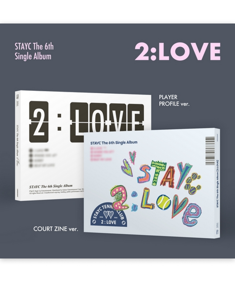 STAYC(스테이씨) - 싱글 6집 : 2:LOVE [2종 중 랜덤 1종]
