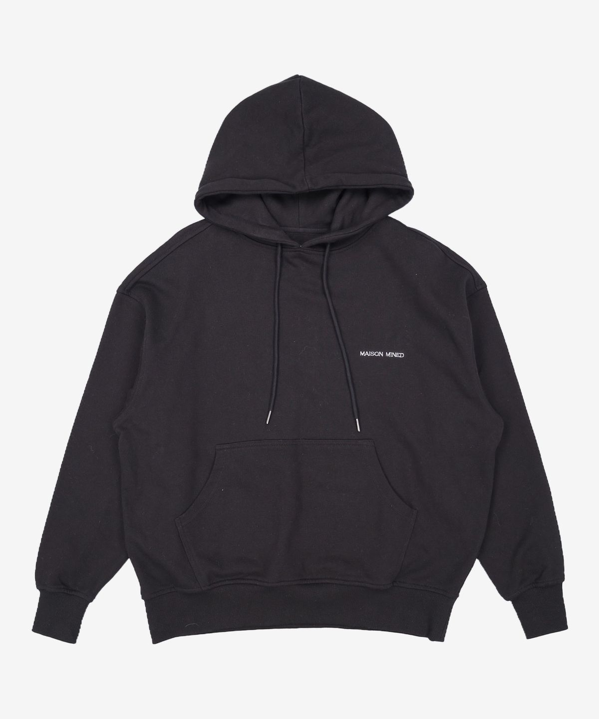 메종미네드(MAISON MINED) BUTTERFLY EFFECT HOODIE BLACK S