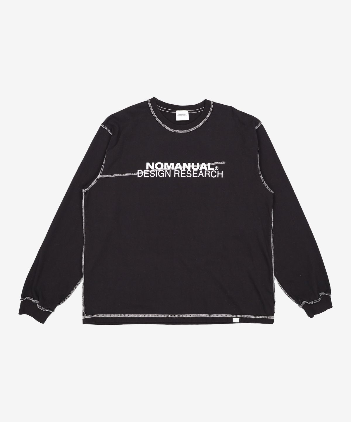 노매뉴얼(NOMANUAL) 긴소매 티셔츠 L