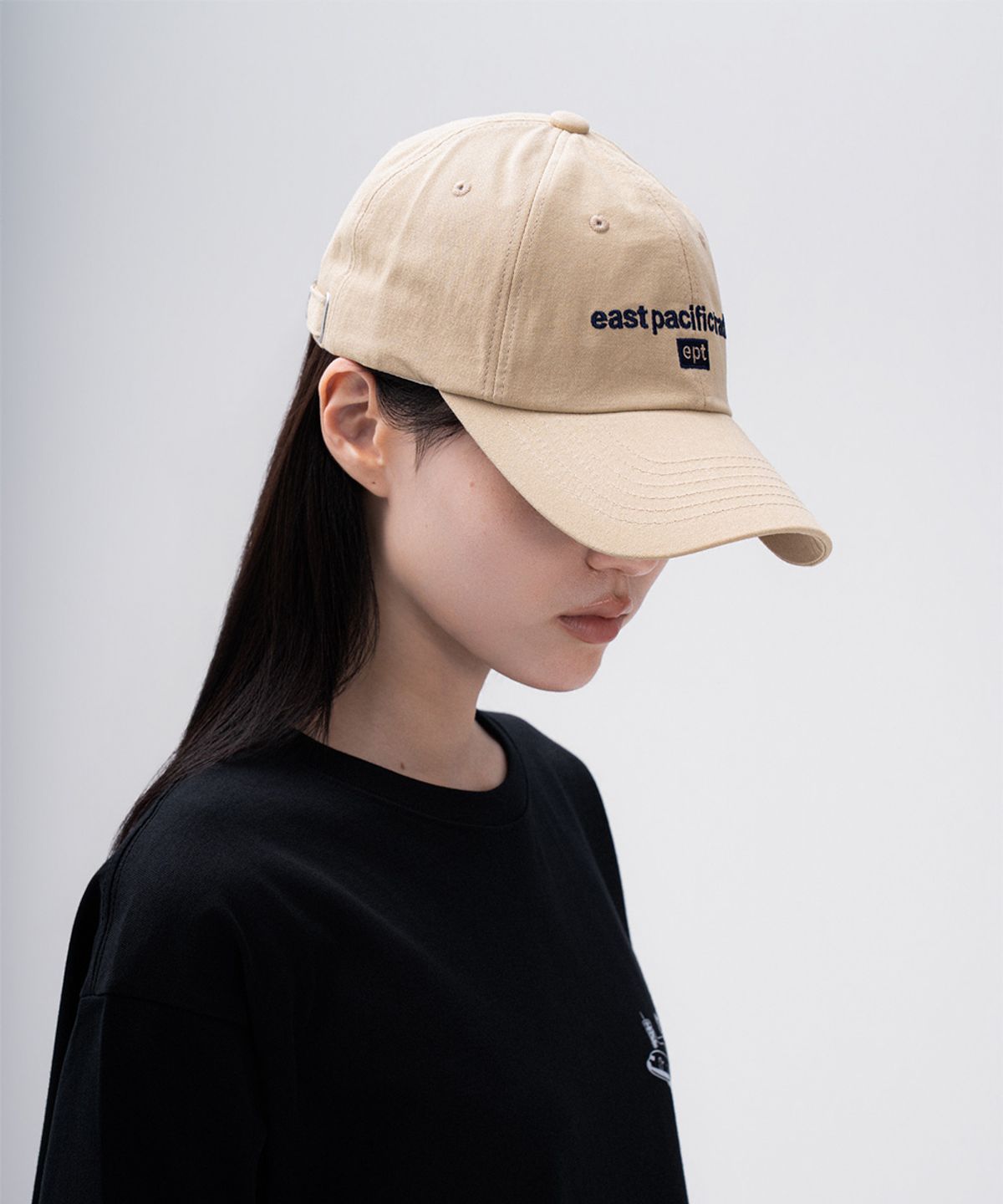 이피티(EPT) CLASSIC LOGO CAP (BEIGE)