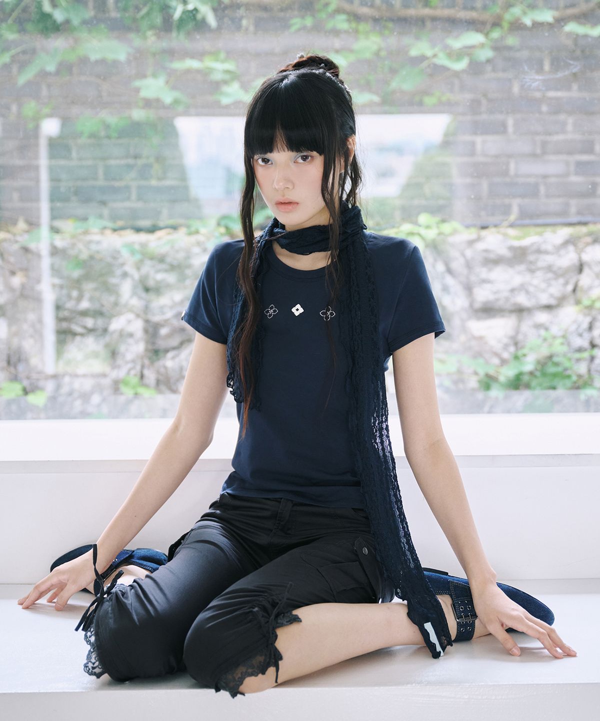 미레코(MIRECO) IKEBANA T NAVY