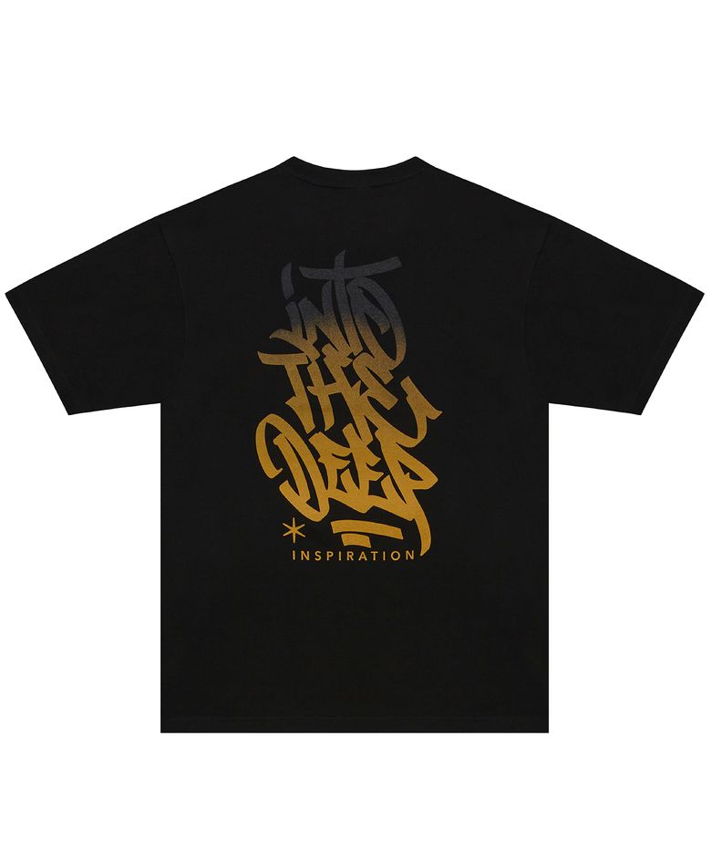 [ITD X HRTM] BASKE DEEP TAG S/S - YELLOW - BLACK