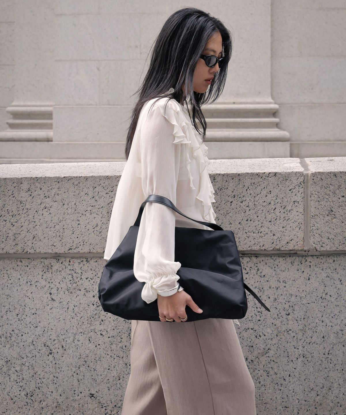 아이백유어파든(I BAG YOUR PARDON) dimple BAG nylon (2 colors)
