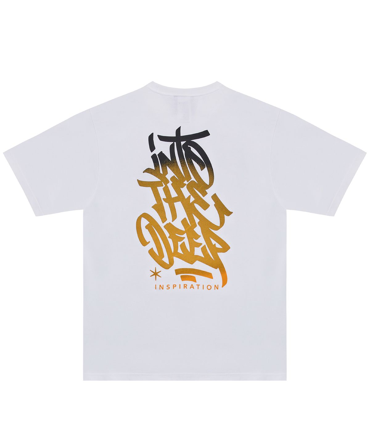 인투더딥(INTO THE DEEP) [ITD X HRTM] BASKE DEEP TAG S/S - YELLOW - WHITE