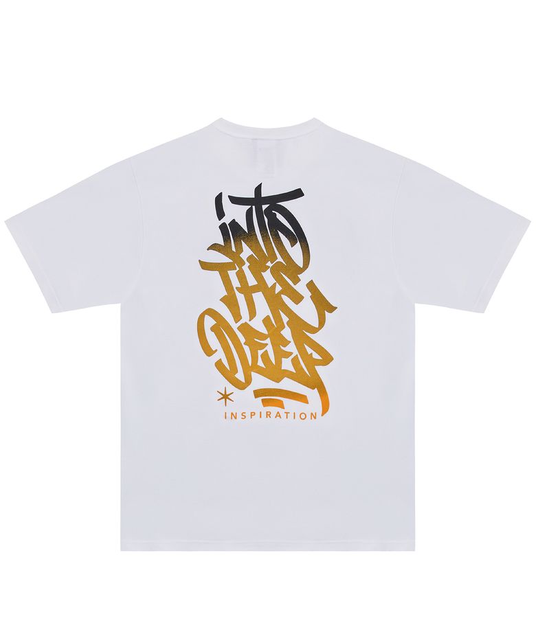 [ITD X HRTM] BASKE DEEP TAG S/S - YELLOW - WHITE