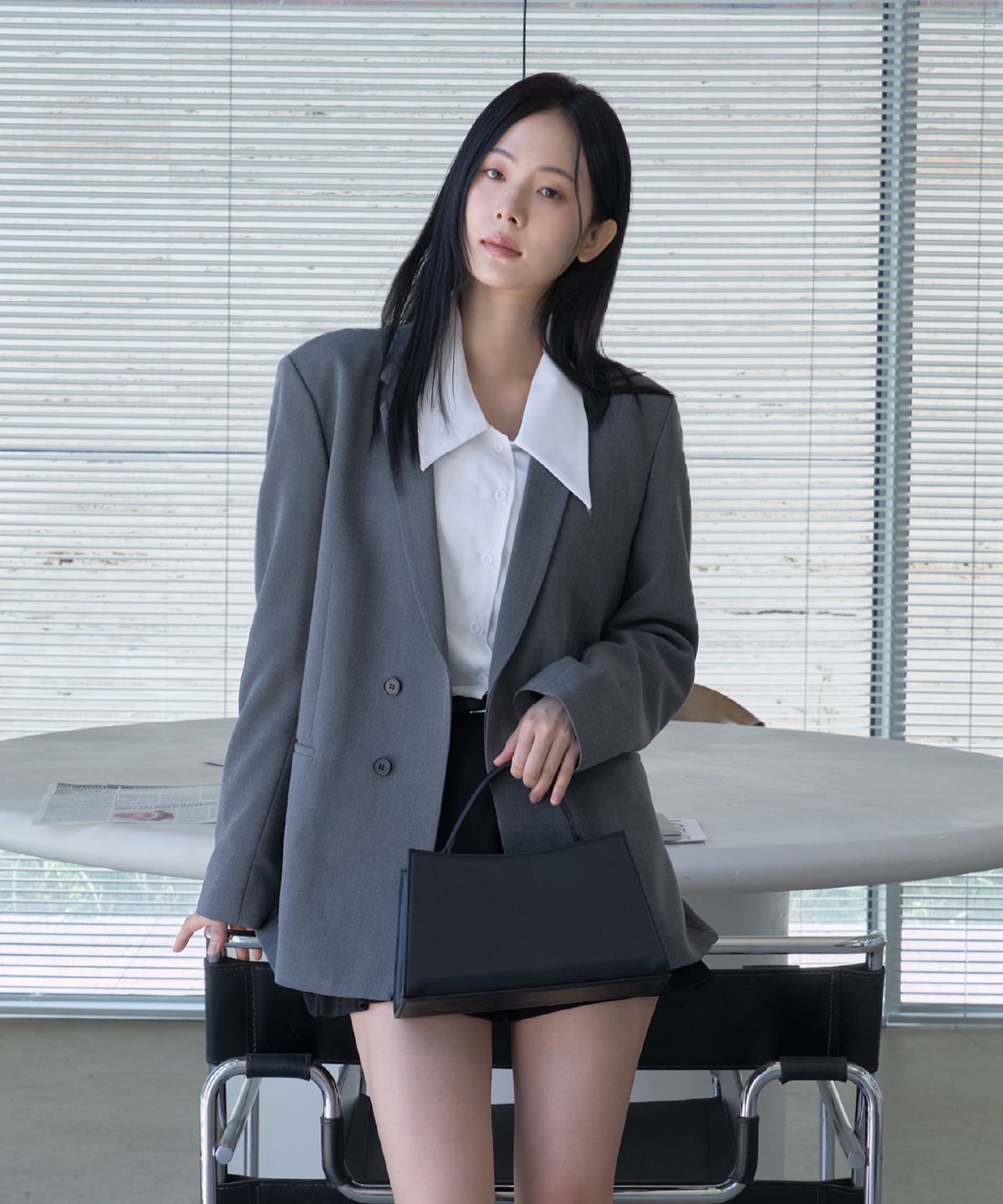 텐더라인(TENDERLINE) 뮤트백_블랙_뉴클래식백