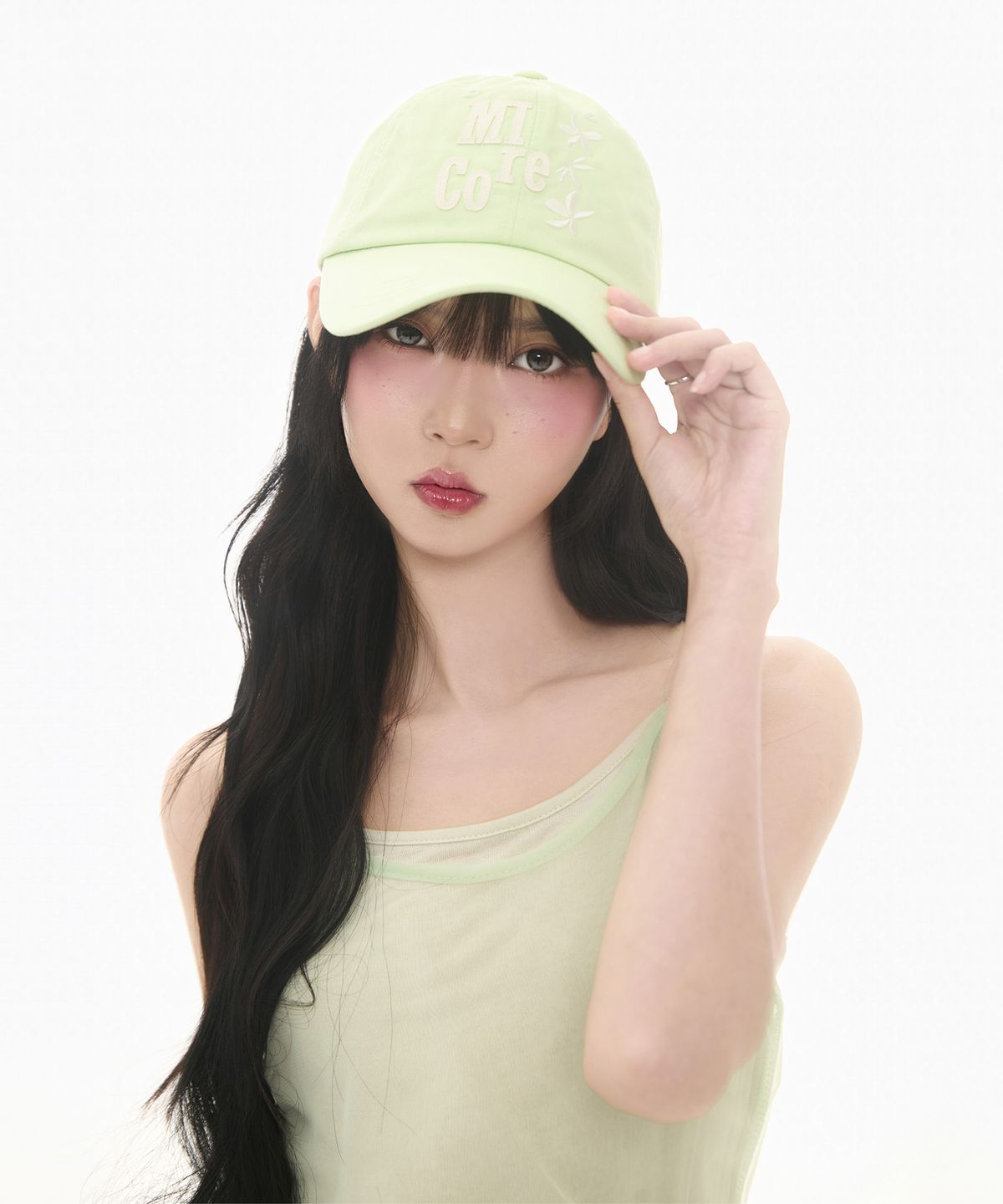 미레코(MIRECO) CALI BALL CAP AORI GREEN