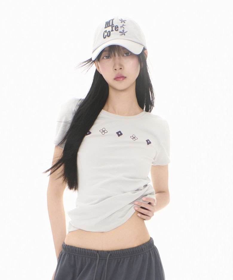 CALI BALL CAP PALE GREY